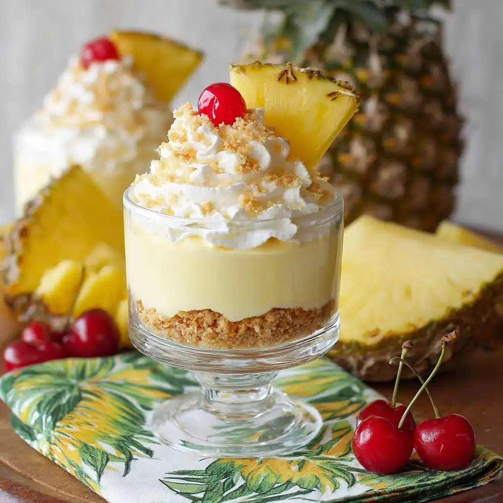PINA COLADA CHEESECAKE MOUSSE Recipe 3 PINA COLADA CHEESECAKE MOUSSE Recipe - Recipe Image