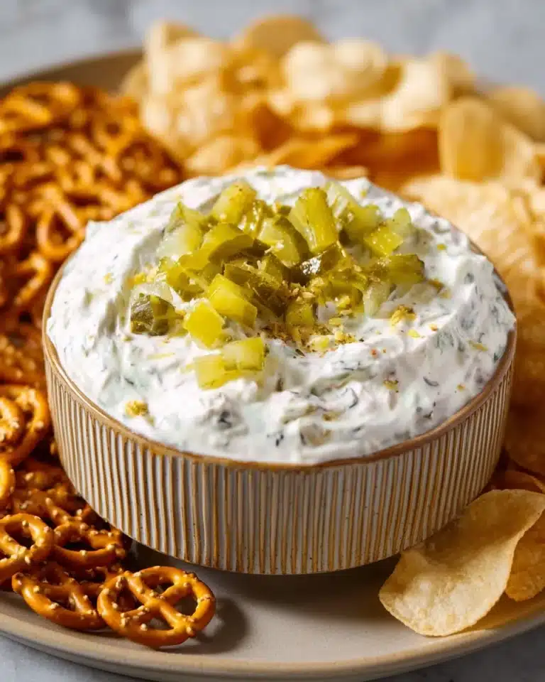 Dill Pickle Dip Recipe