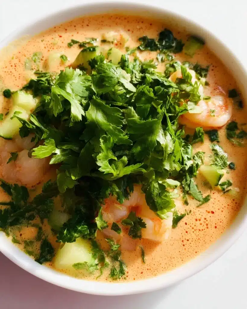 Easy Coconut Curry Shrimp Soup Recipe