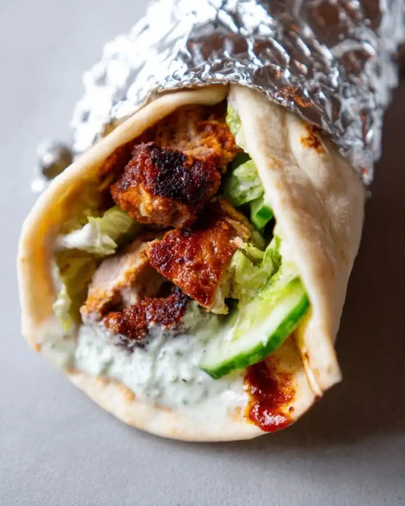 Mediterranean Chicken Wrap Recipe