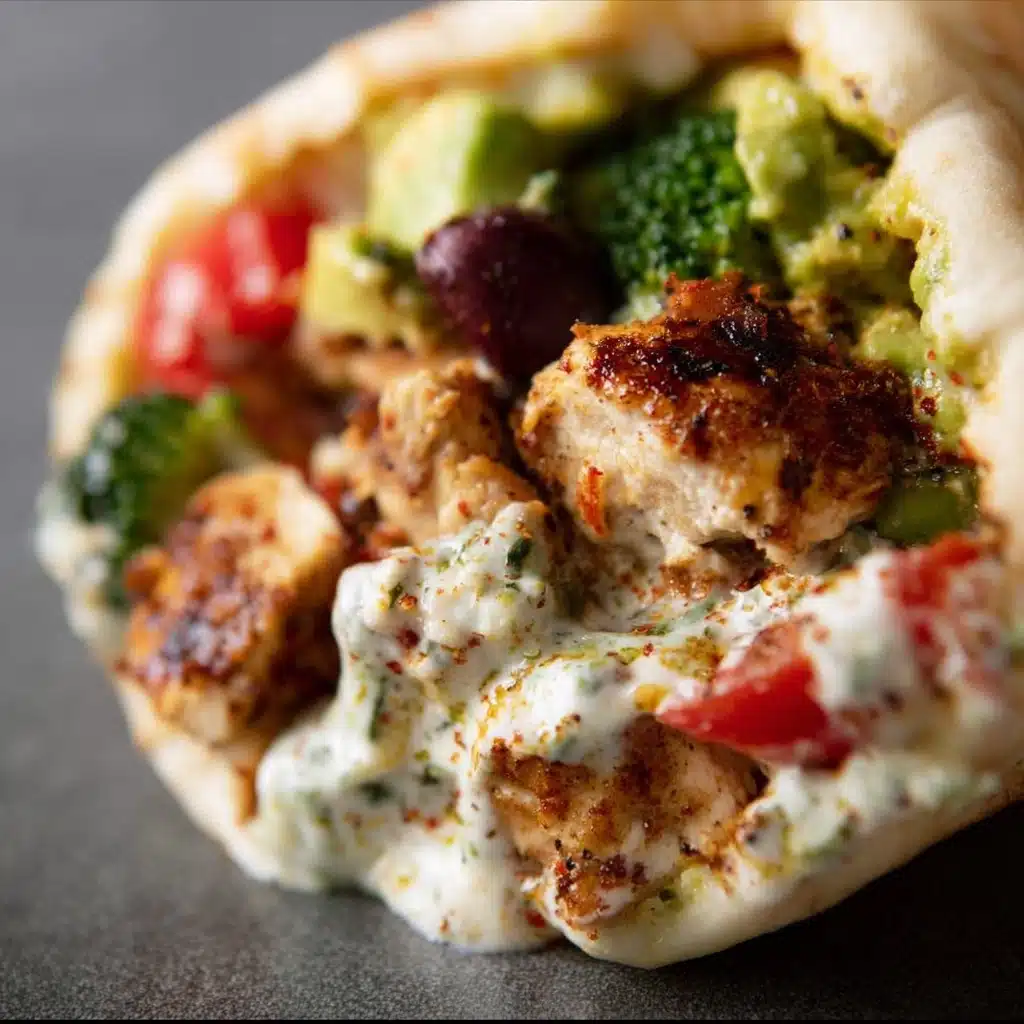 Mediterranean Chicken Wrap Recipe 3 Mediterranean Chicken Wrap Recipe - Recipe Image