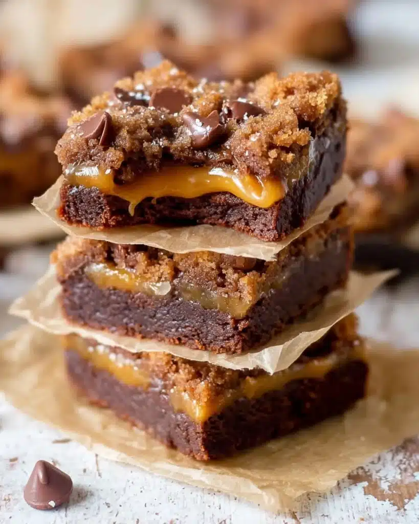 World’s Best Caramel Brownies Recipe
