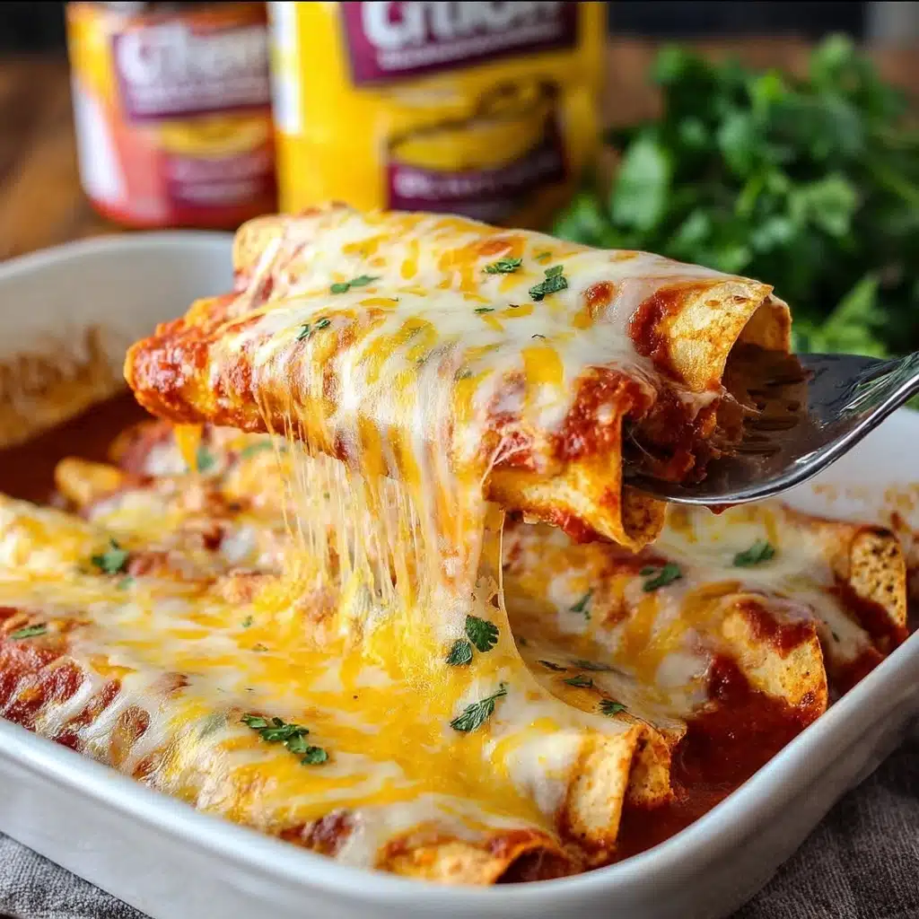 5 Ingredient Beef Enchiladas Recipe 4 5 Ingredient Beef Enchiladas Recipe - Recipe Image