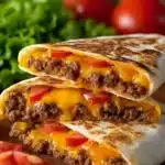 Backyard Burger Bliss: Grilled Cheeseburger Wraps Recipe