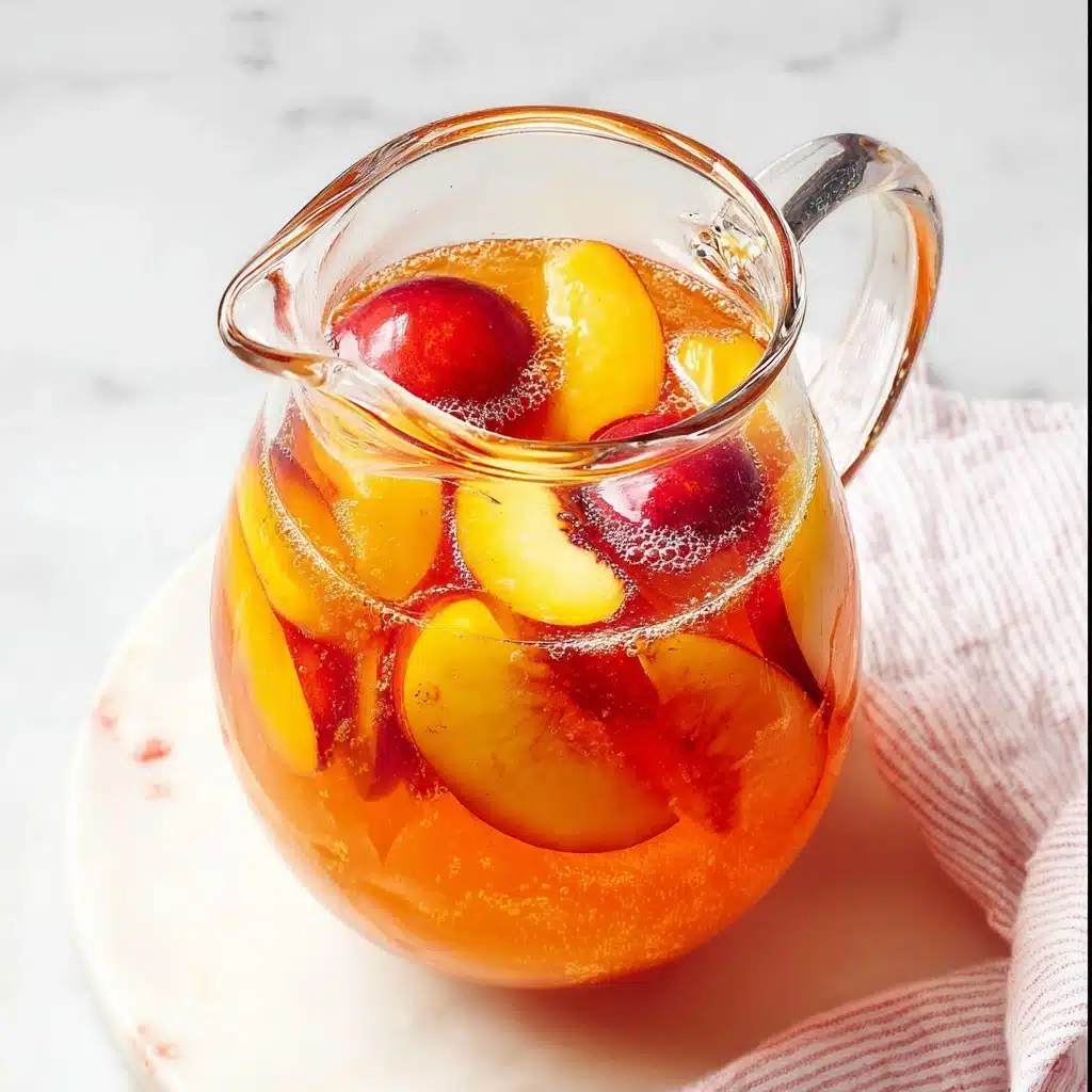 Peach Sangria Recipe 5 Peach Sangria Recipe - Recipe Image