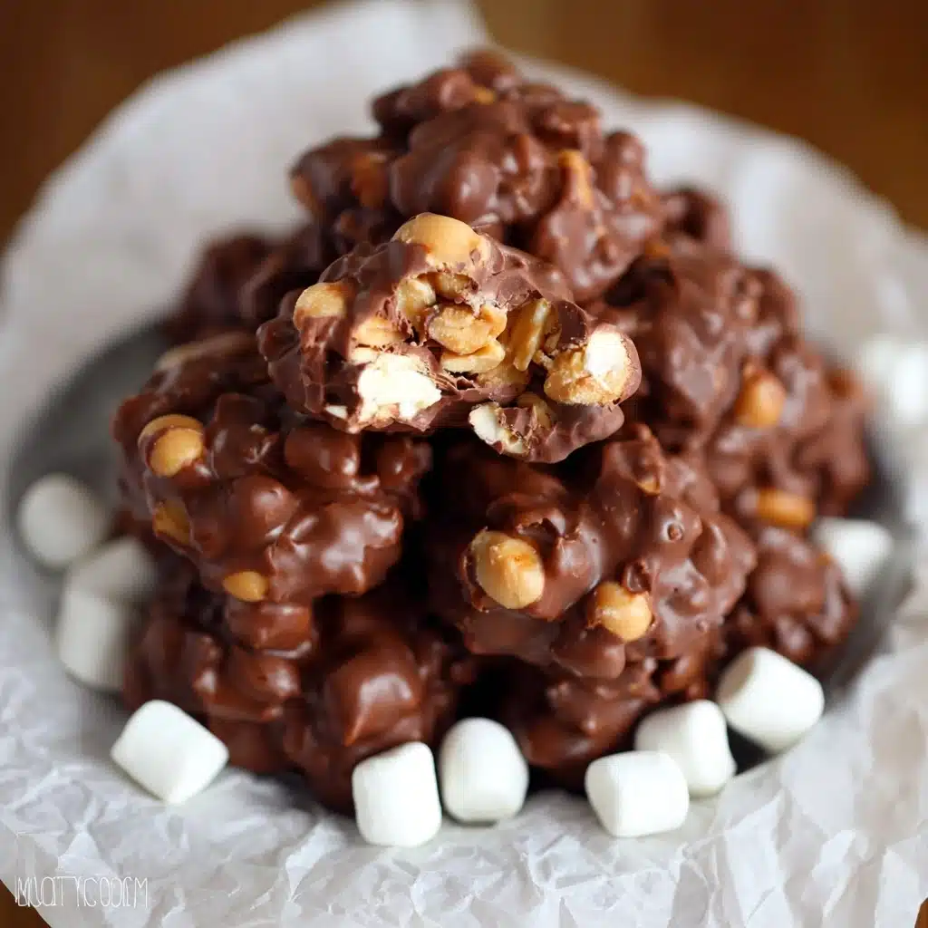 Rocky Road Peanut Clusters Recipe 4 Rocky Road Peanut Clusters Recipe - Recipe Image