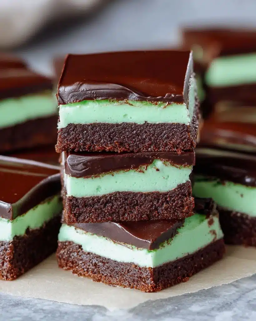 Mint Brownies Recipe