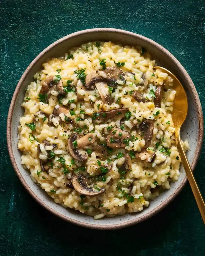 The Best Vegan Mushroom Risotto Recipe
