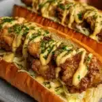 Gold Chicken Crunch Sandwiches Recipe