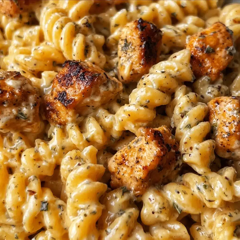 Cheesy Cajun Garlic Chicken Rotini Skillet Recipe 4 Cheesy Cajun Garlic Chicken Rotini Skillet Recipe - Recipe Image
