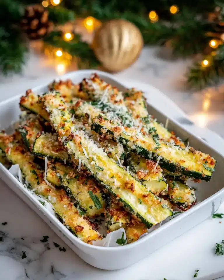Baked Parmesan Zucchini Recipe