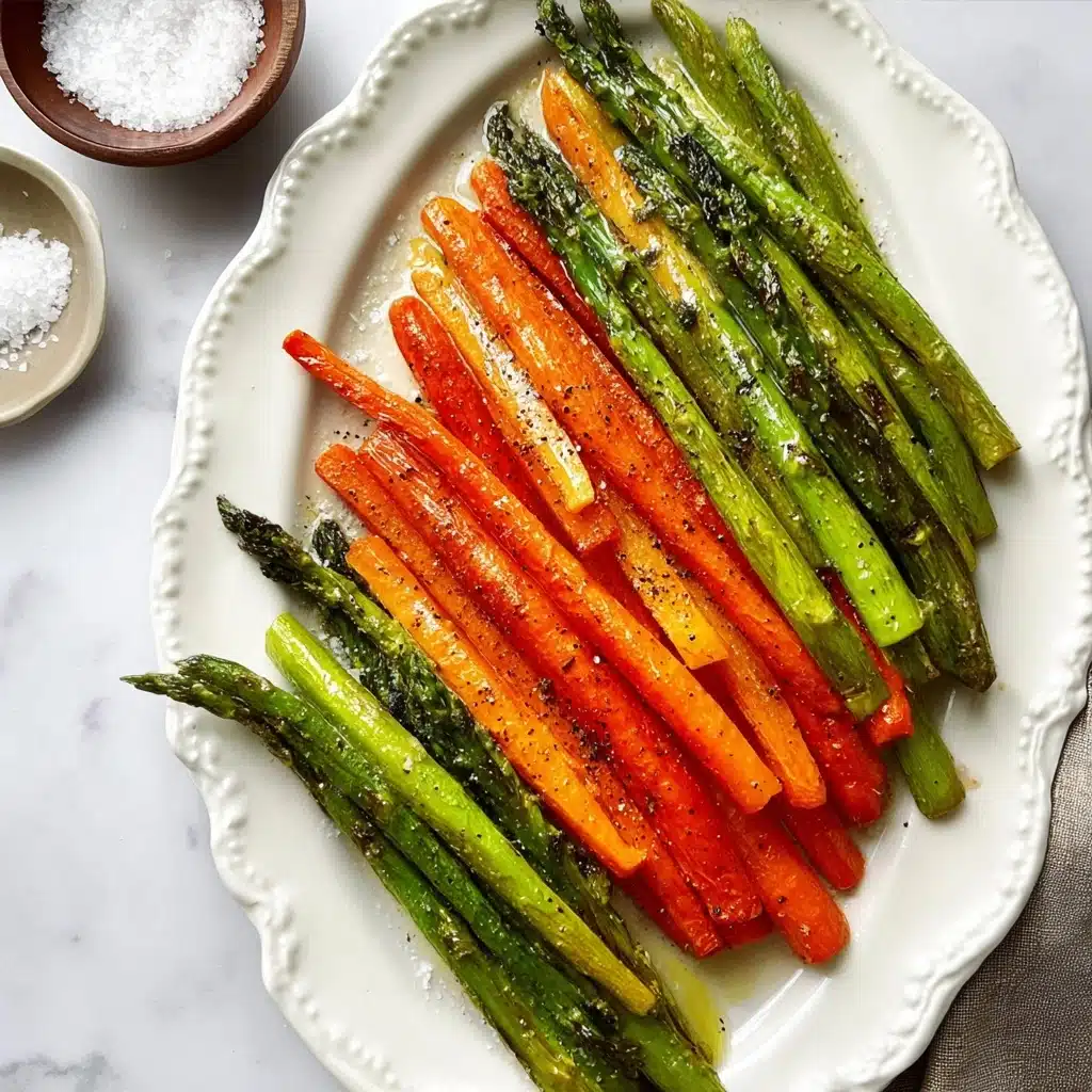 Roasted Asparagus & Carrots Recipe 4 Roasted Asparagus & Carrots Recipe - Recipe Image