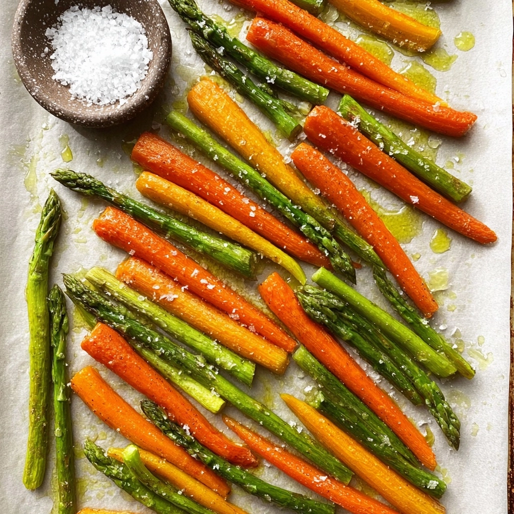 Roasted Asparagus & Carrots Recipe 5 Roasted Asparagus & Carrots Recipe - Recipe Image