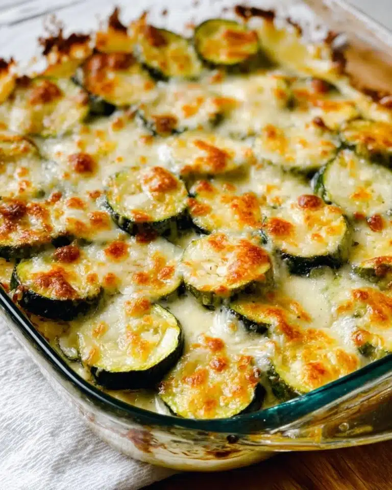 Easy Cheesy Zucchini Bake Recipe