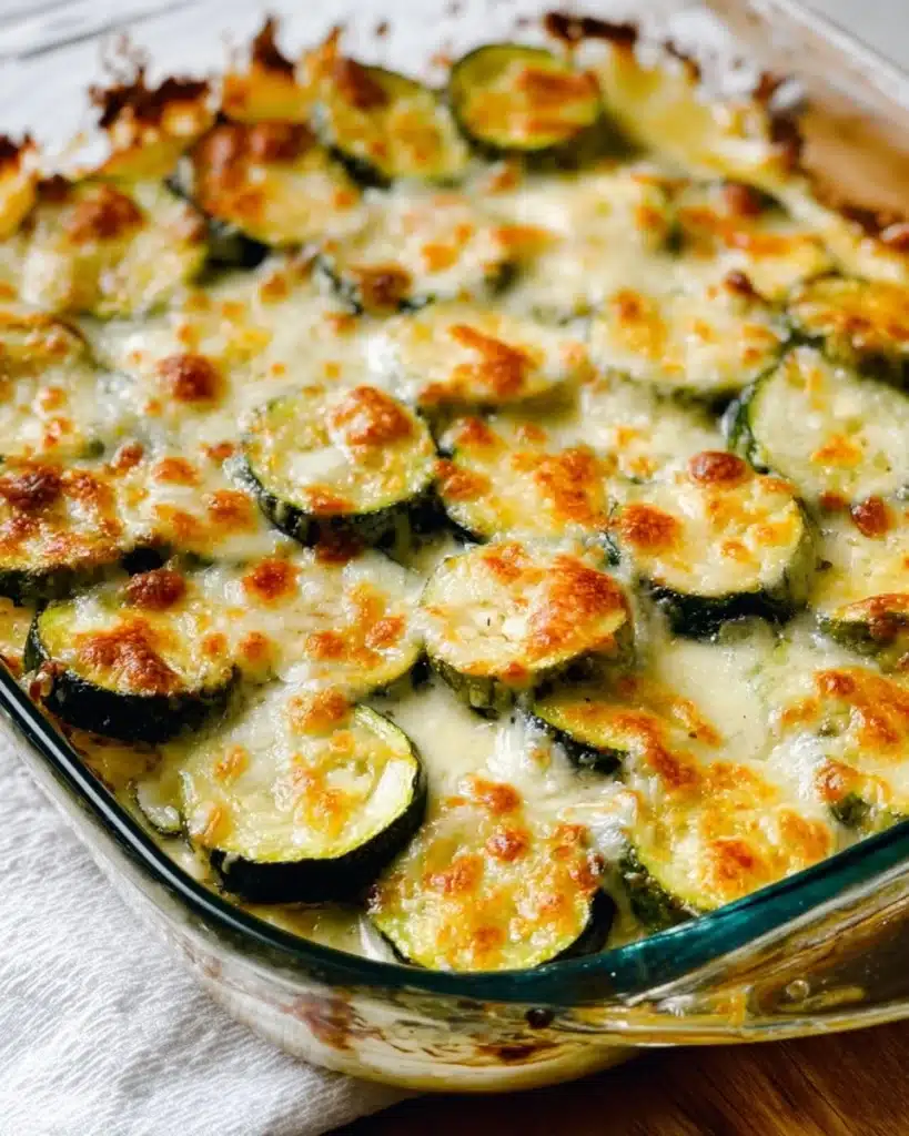 Easy Cheesy Zucchini Bake Recipe