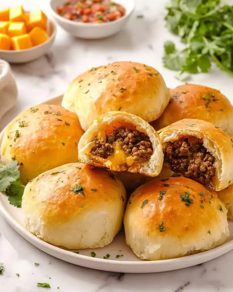 Air Fryer Taco Bombs Recipe
