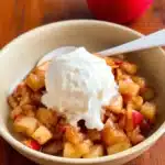 Healthy air fryer apples Recipe