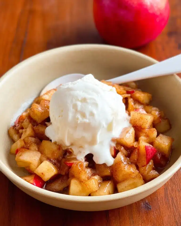 Healthy air fryer apples Recipe