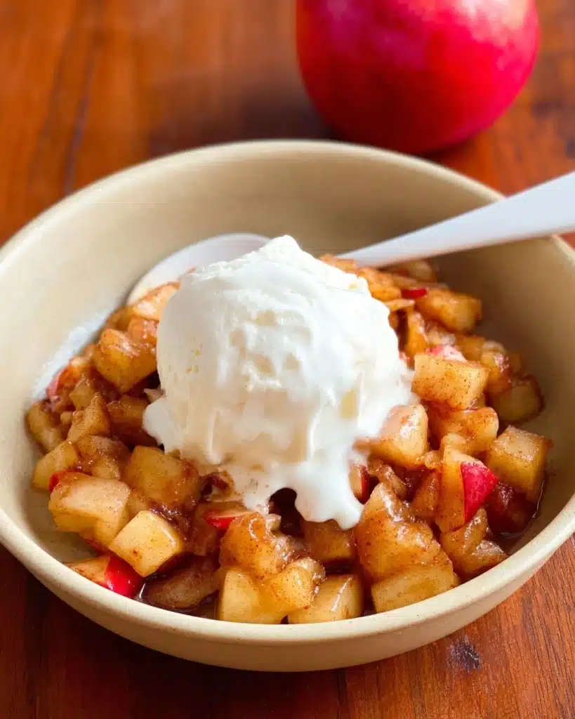 Healthy air fryer apples Recipe