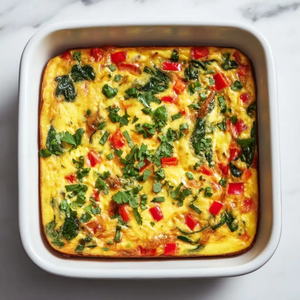 Air Fryer Breakfast Frittata Recipe - Recipe Image
