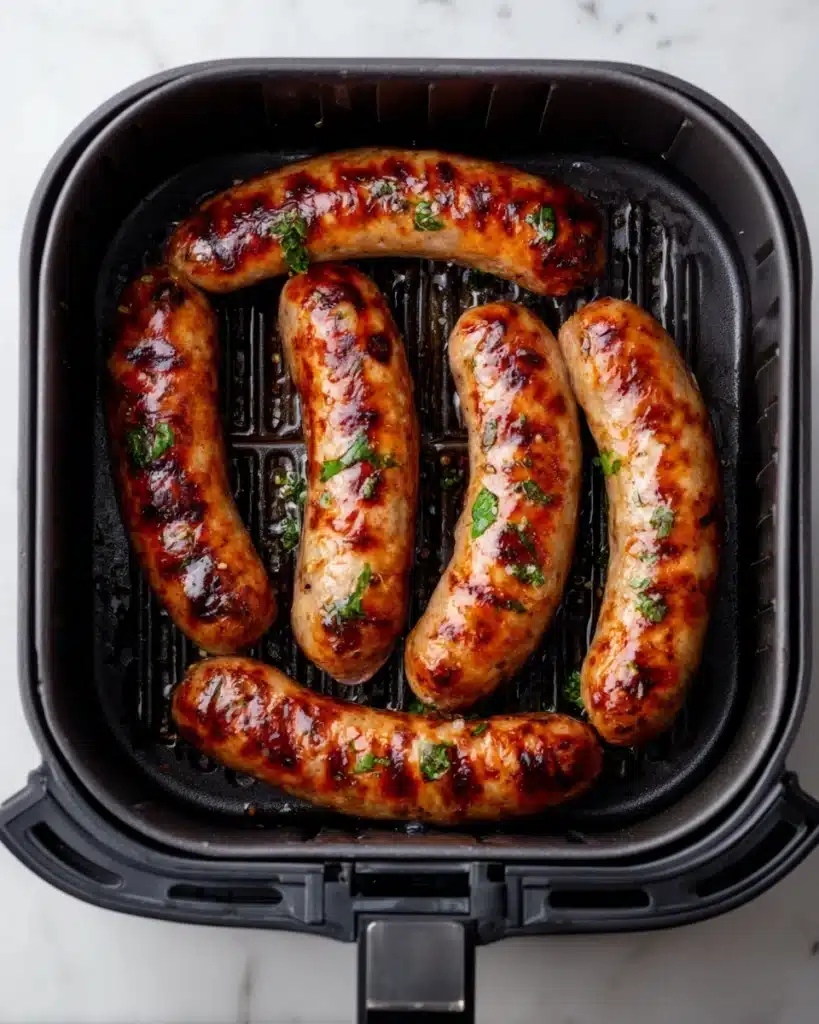 Air Fryer Sausages Recipe