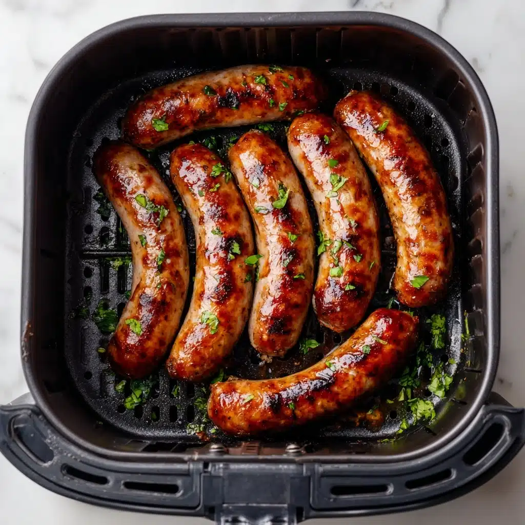 Air Fryer Sausages Recipe 4 Air Fryer Sausages Recipe - Recipe Image