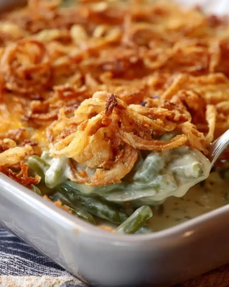 Easy Green Bean Casserole Prep Time Recipe