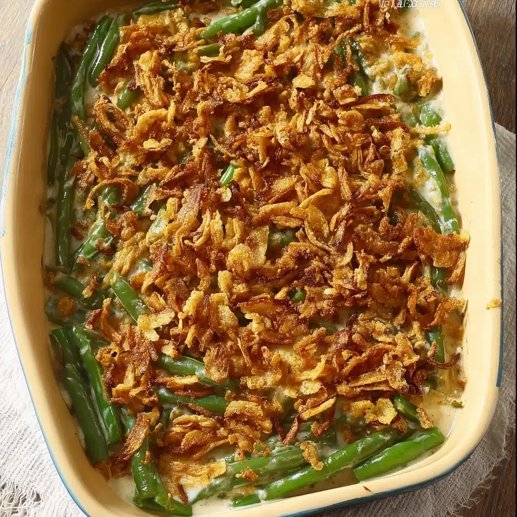 Delicious Classic Green Bean Casserole Recipe 5 Classic Green Bean Casserole Recipe - Recipe Image