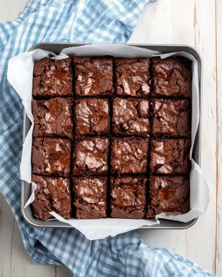 Easy Homemade Brownies Recipe