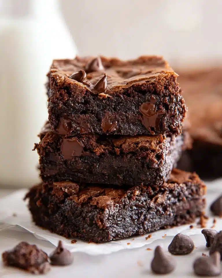 Cocoa Powder Brownies Recipe