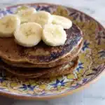 Blender Oatmeal Banana Almond Milk Pancakes Recipe