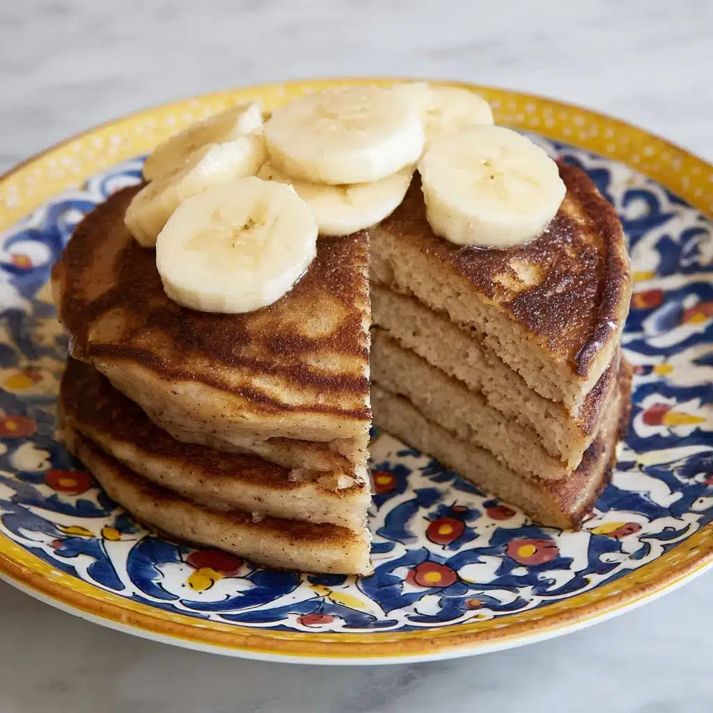 Blender Oatmeal Banana Almond Milk Pancakes Recipe 4 Blender Oatmeal Banana Almond Milk Pancakes Recipe - Recipe Image