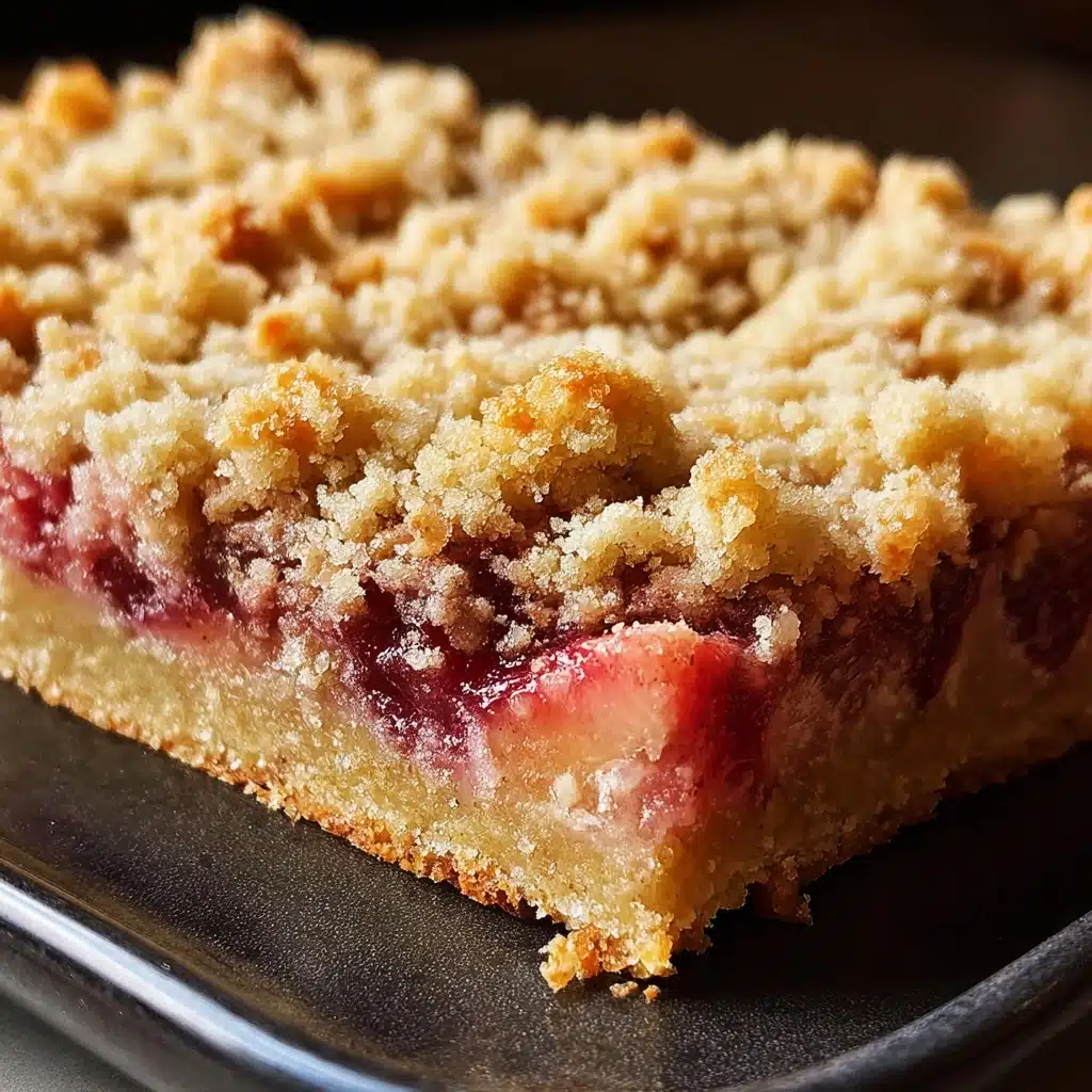 Delicious Delightful Rhubarb Shortbread Bars with a Buttery Crust Recipe 4 Delightful Rhubarb Shortbread Bars with a Buttery Crust Recipe - Recipe Image
