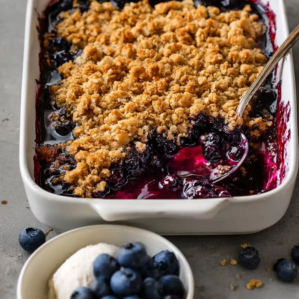 Blueberry Crisp with Oat Topping Delight 4 Blueberry Crisp with Oat Topping Delight - Recipe Image