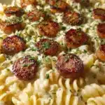 Creamy Pepper Jack Chicken & Sausage Pasta Recipe