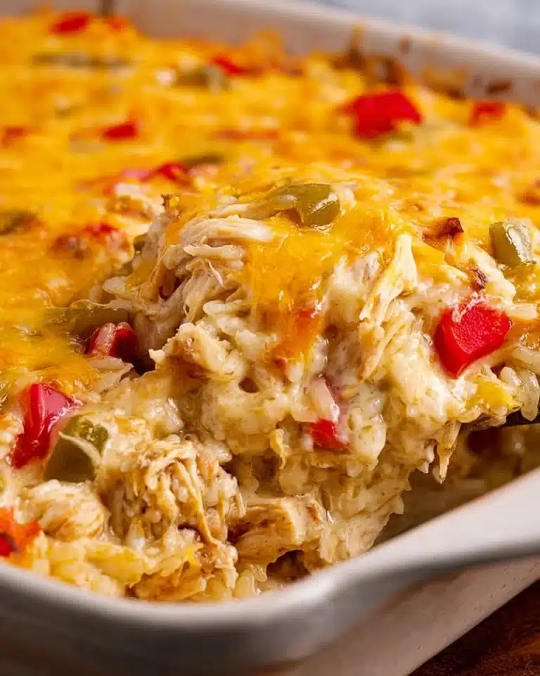 Chicken Fajita Casserole Recipe