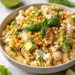 Creamy Street Corn Pasta Salad Recipe