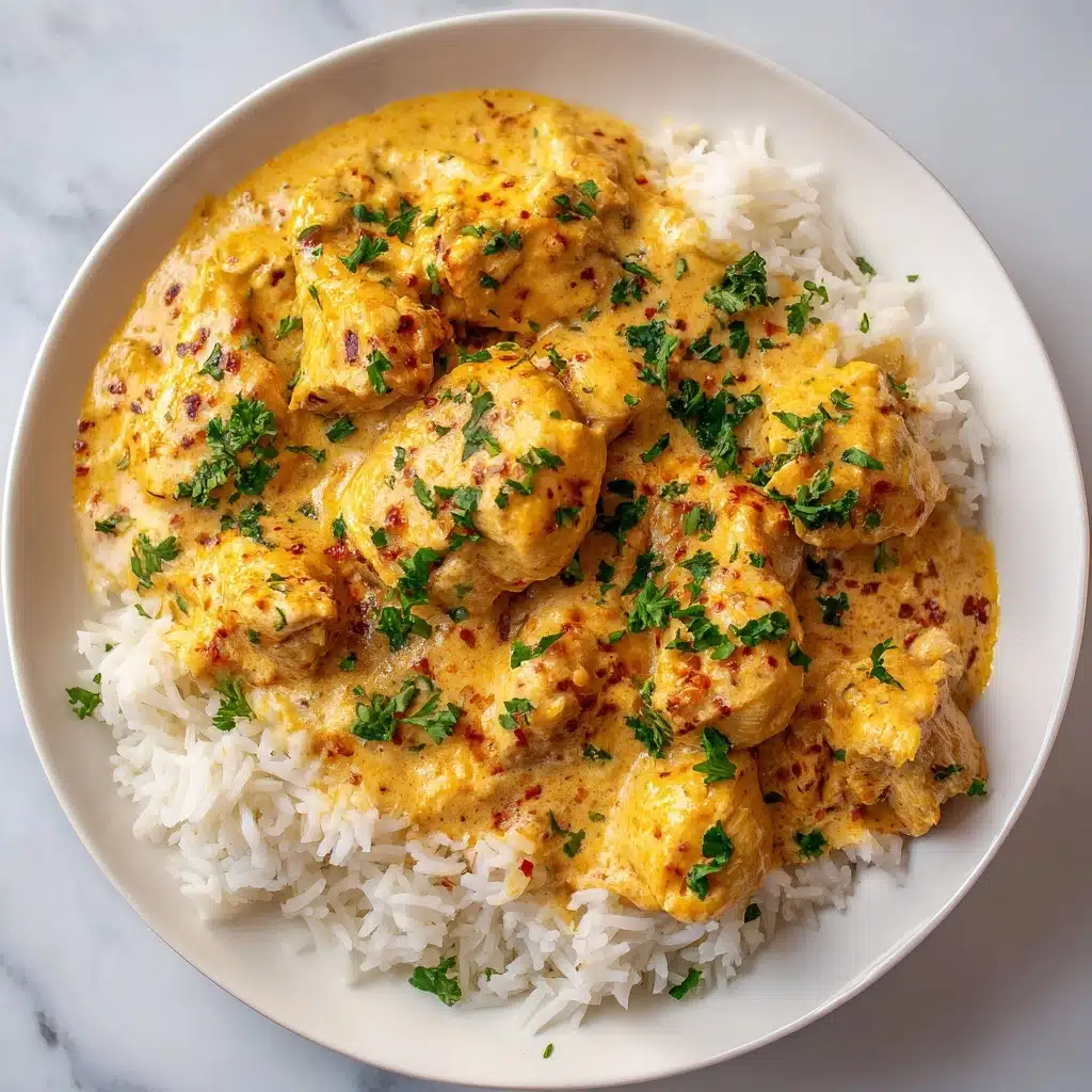 CREAMY SMOTHERED CHICKEN AND RICE Recipe - Recipe Image