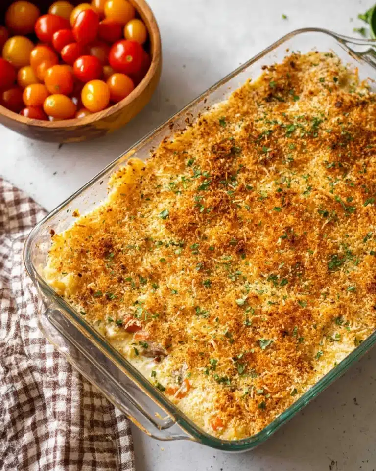 White Bean and Pesto Bake Recipe