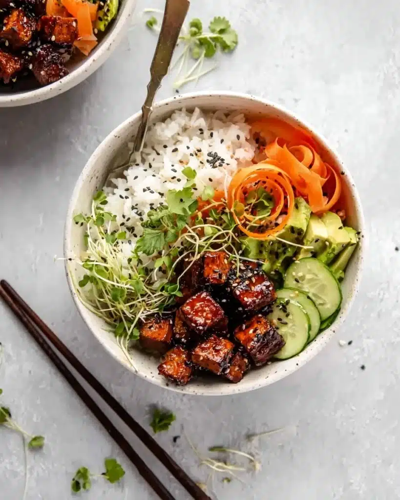 Crispy Gochujang Korean Tofu Recipe