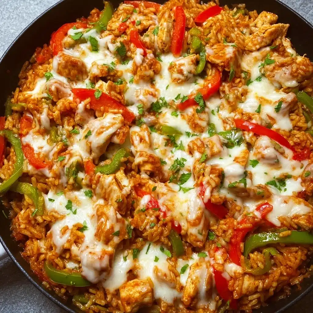 Queso Chicken Fajita Skillet Recipe 4 Queso Chicken Fajita Skillet Recipe - Recipe Image