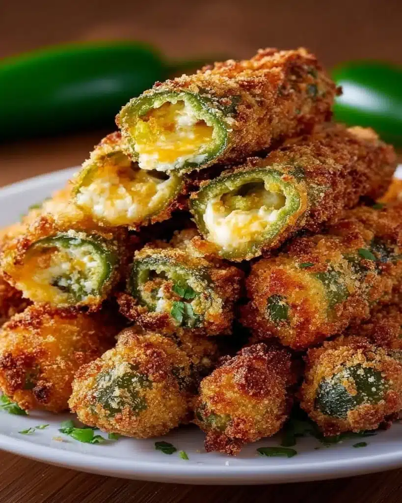 Pepper Jack Cheese Stuffed Fried Okra Recipe