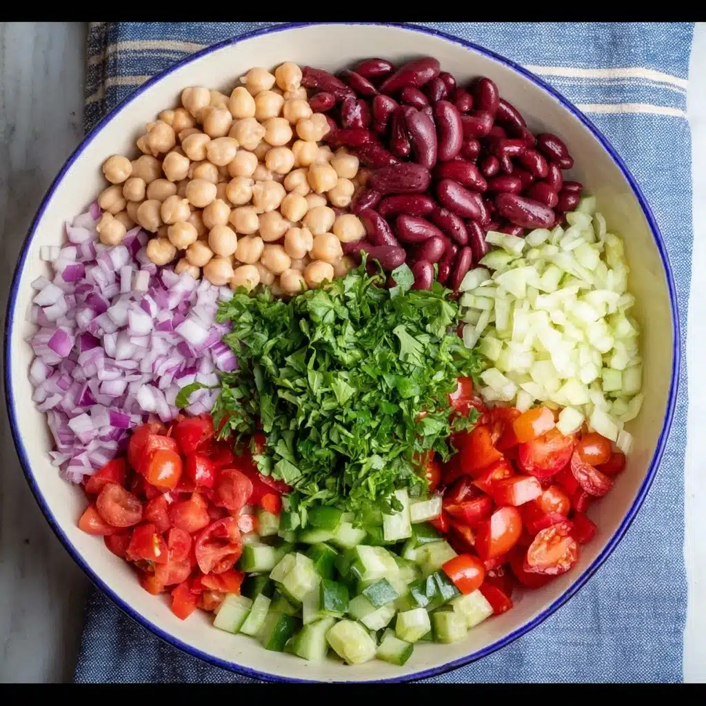Mediterranean Bean Salad Recipe 5 Mediterranean Bean Salad Recipe - Recipe Image