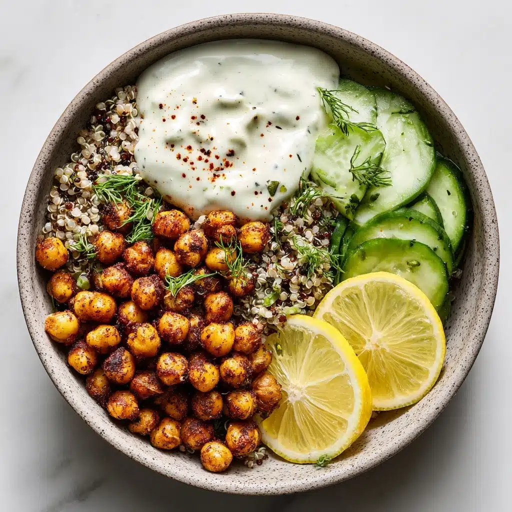 Healthy Grain Bowls with Chickpeas and Tahini Dressing Recipe 4 Healthy Grain Bowls with Chickpeas and Tahini Dressing Recipe - Recipe Image