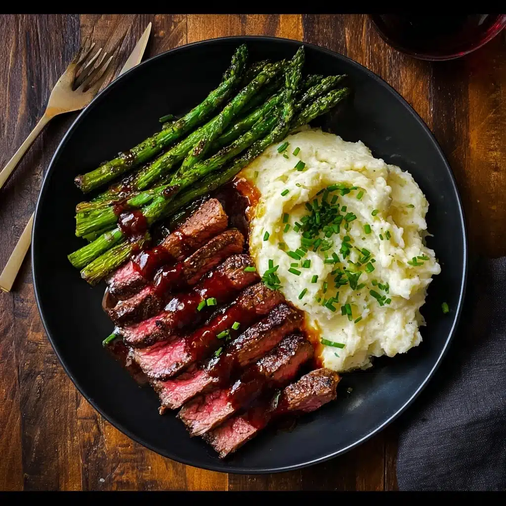 Bavette Steak & Roasted Garlic Pan Sauce Recipe 4 Bavette Steak & Roasted Garlic Pan Sauce Recipe - Recipe Image