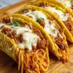Spaghetti Tacos Ground Beef (Print Format) Recipe