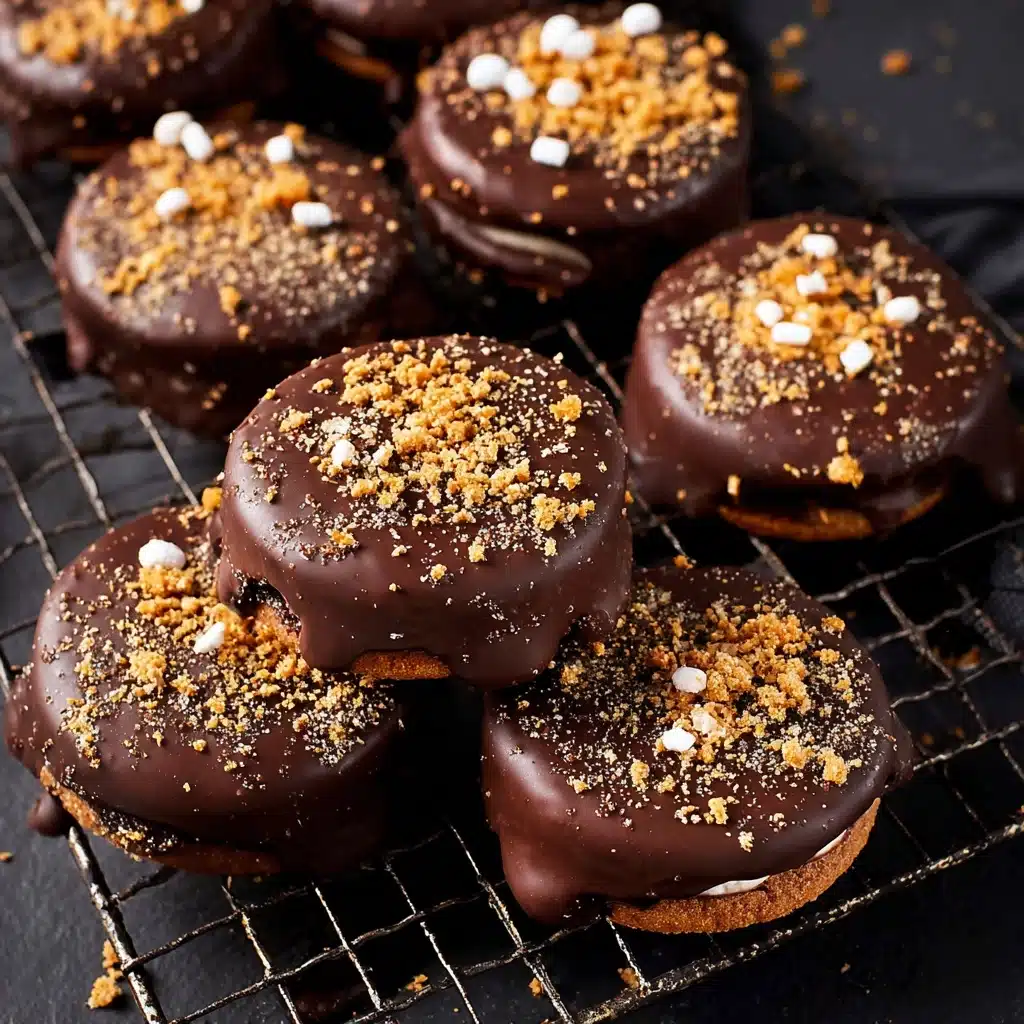 Delicious Ritz S'mores Cookies Recipe 4 Ritz S'mores Cookies Recipe - Recipe Image