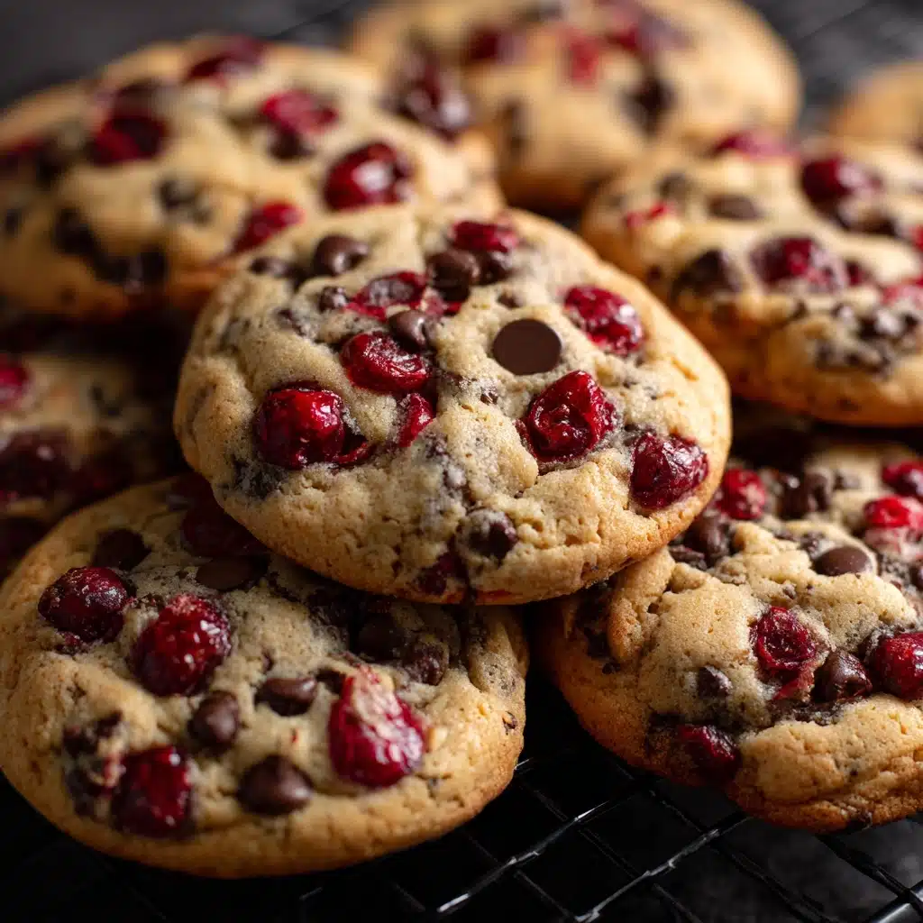 Cherry Chocolate Chewy Cookies Recipe 4 Cherry Chocolate Chewy Cookies Recipe - Recipe Image