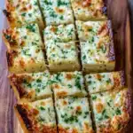 BEST CHEESY GARLIC BREAD RECIPE