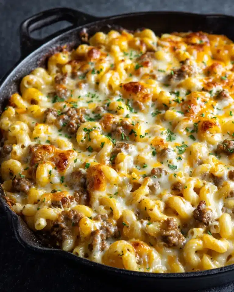 Cheese Steak Homemade Hamburger Helper Recipe